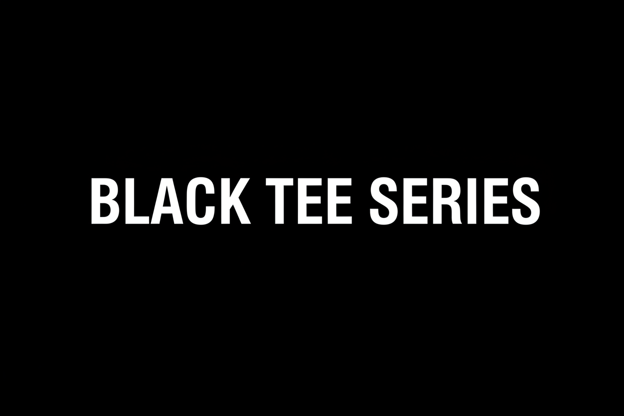 BAZAAR BLACK TEE SERIES