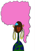 RBN PINK AFRICA 11X14 PRINT
