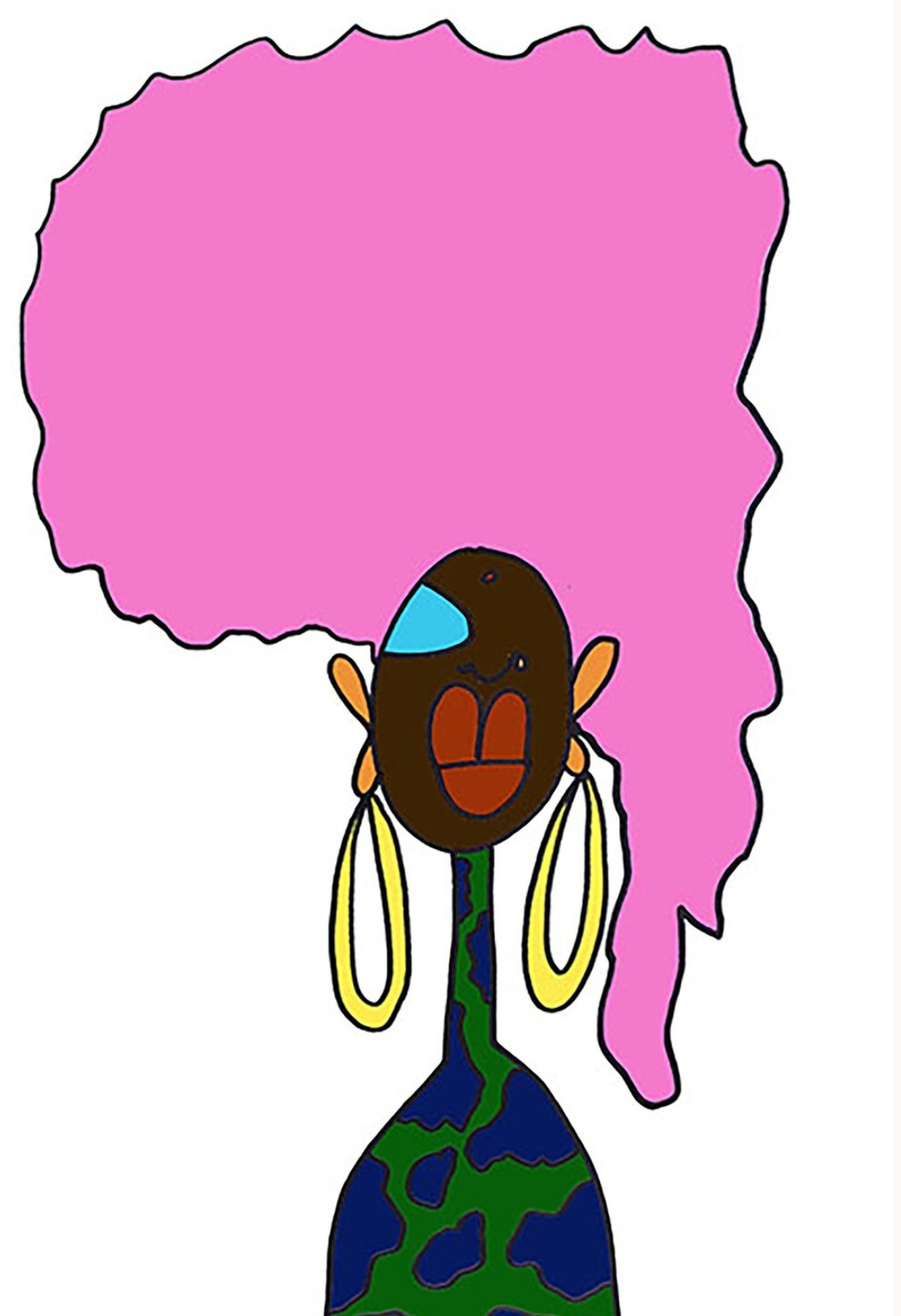RBN PINK AFRICA 11X14 PRINT