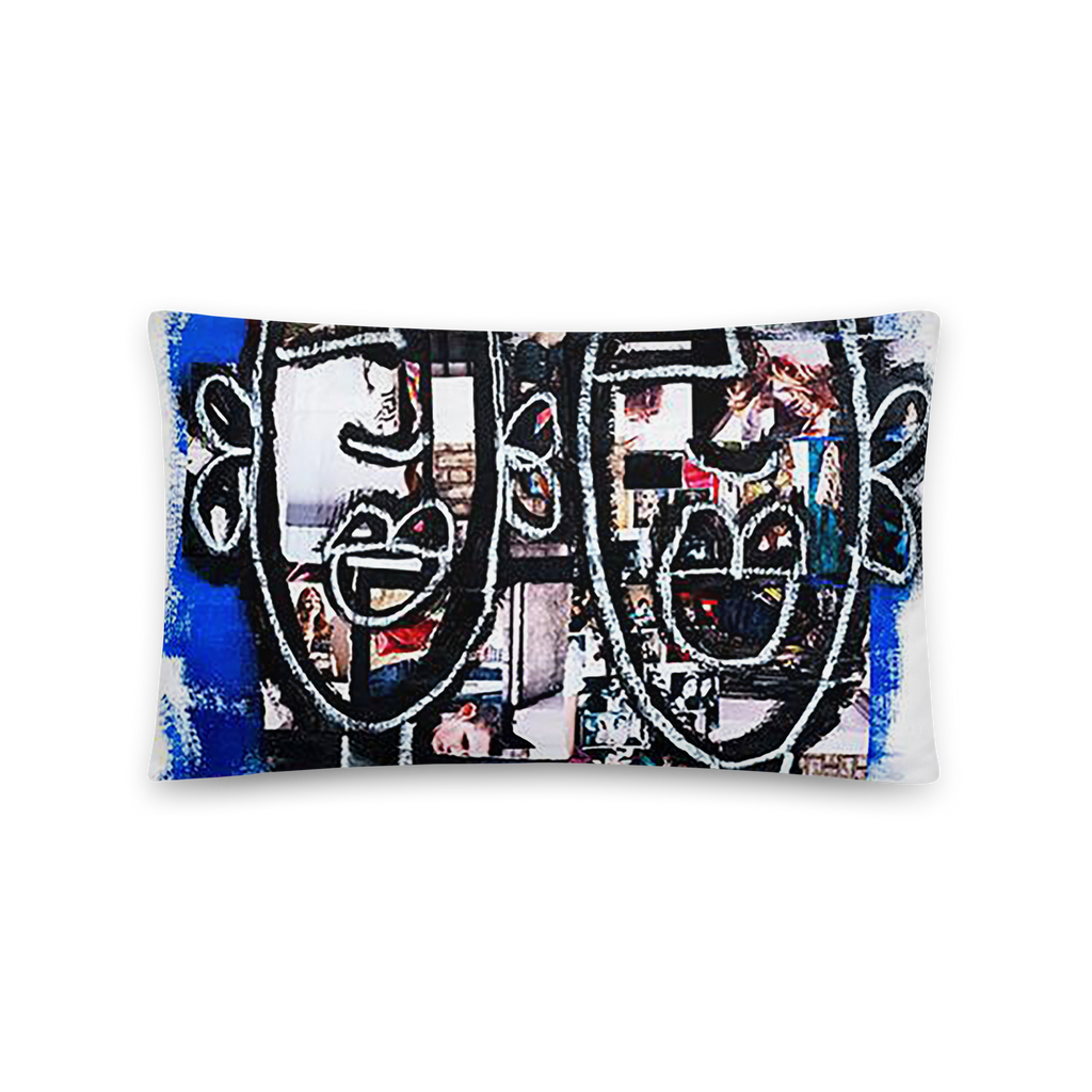 RBN "Blue Man" Premium Pillow