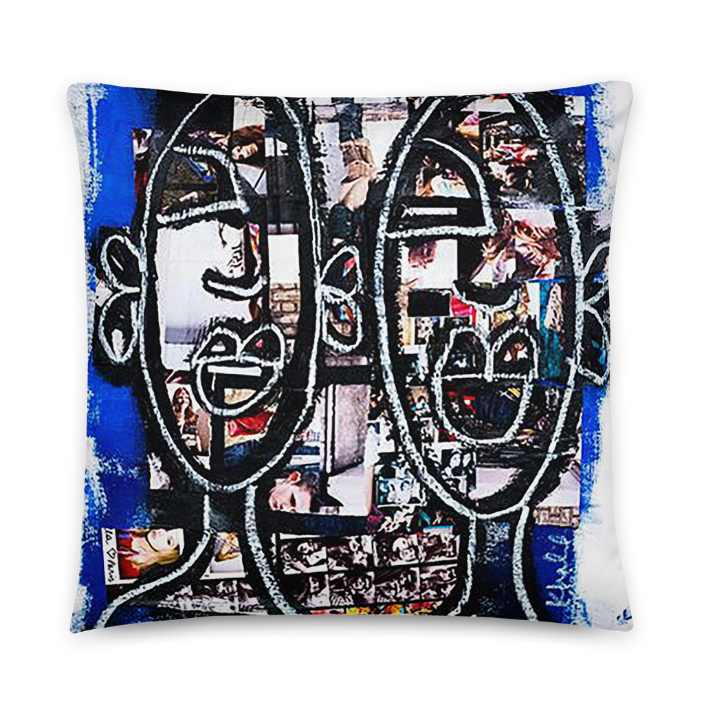 RBN "Blue Man" Premium Pillow