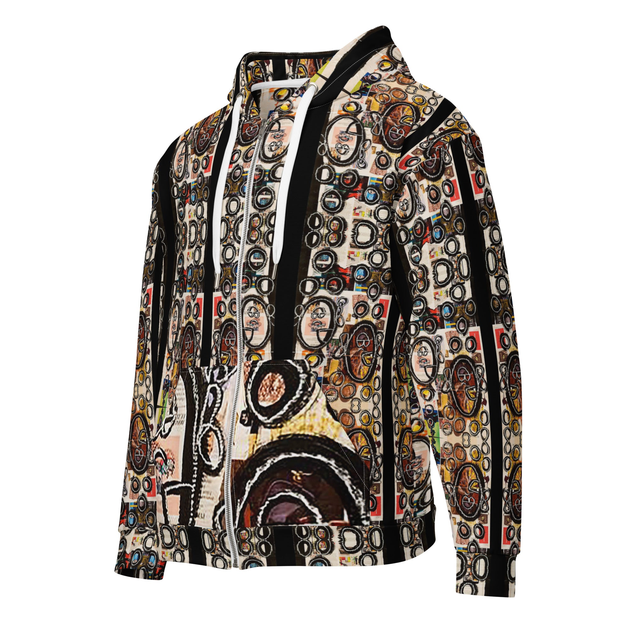RBN "Circles" Unisex Zip Hoodie