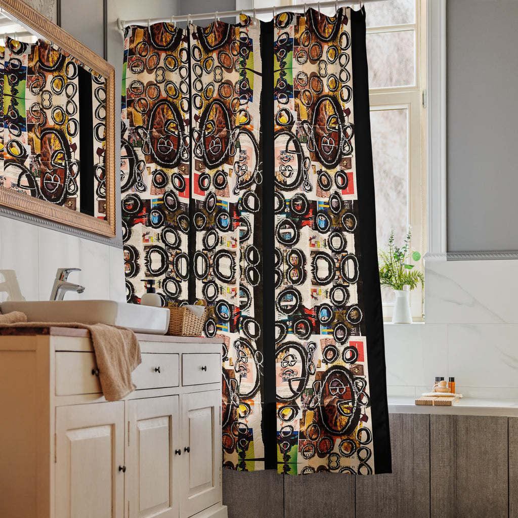 RBN "Circles" Shower Curtain