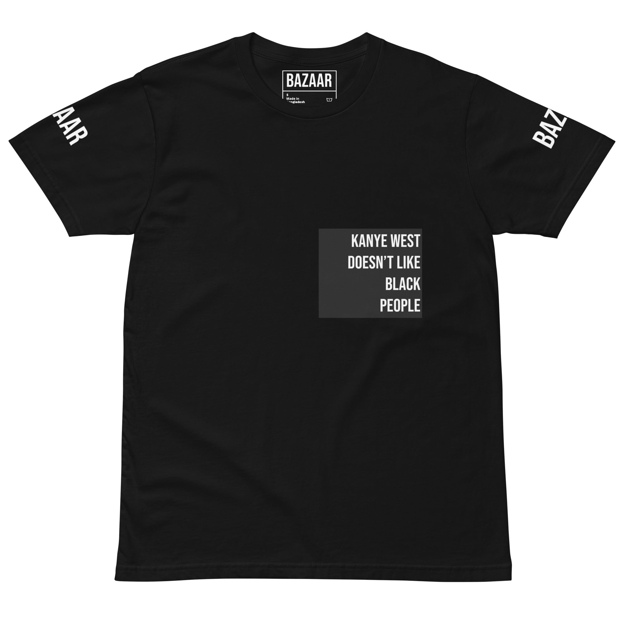 BAZAAR BLACK TEE SERIES: KANYE WEST DOESN'T LIKE BLACK PEOPLE