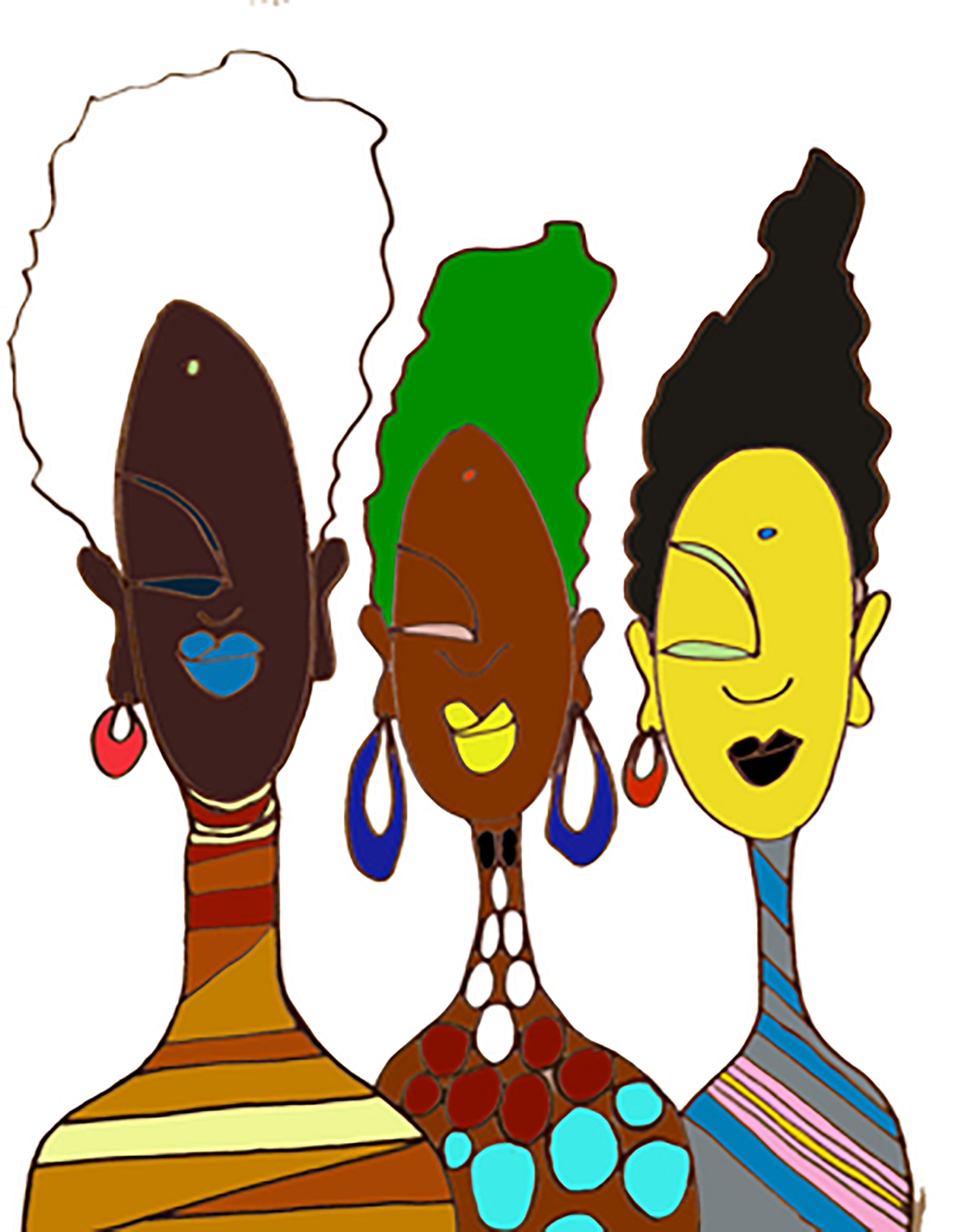 RBN 3 AUNTS 11X14 PRINT