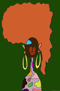 RBN ORNAGE AFRICA 11X14 PRINT
