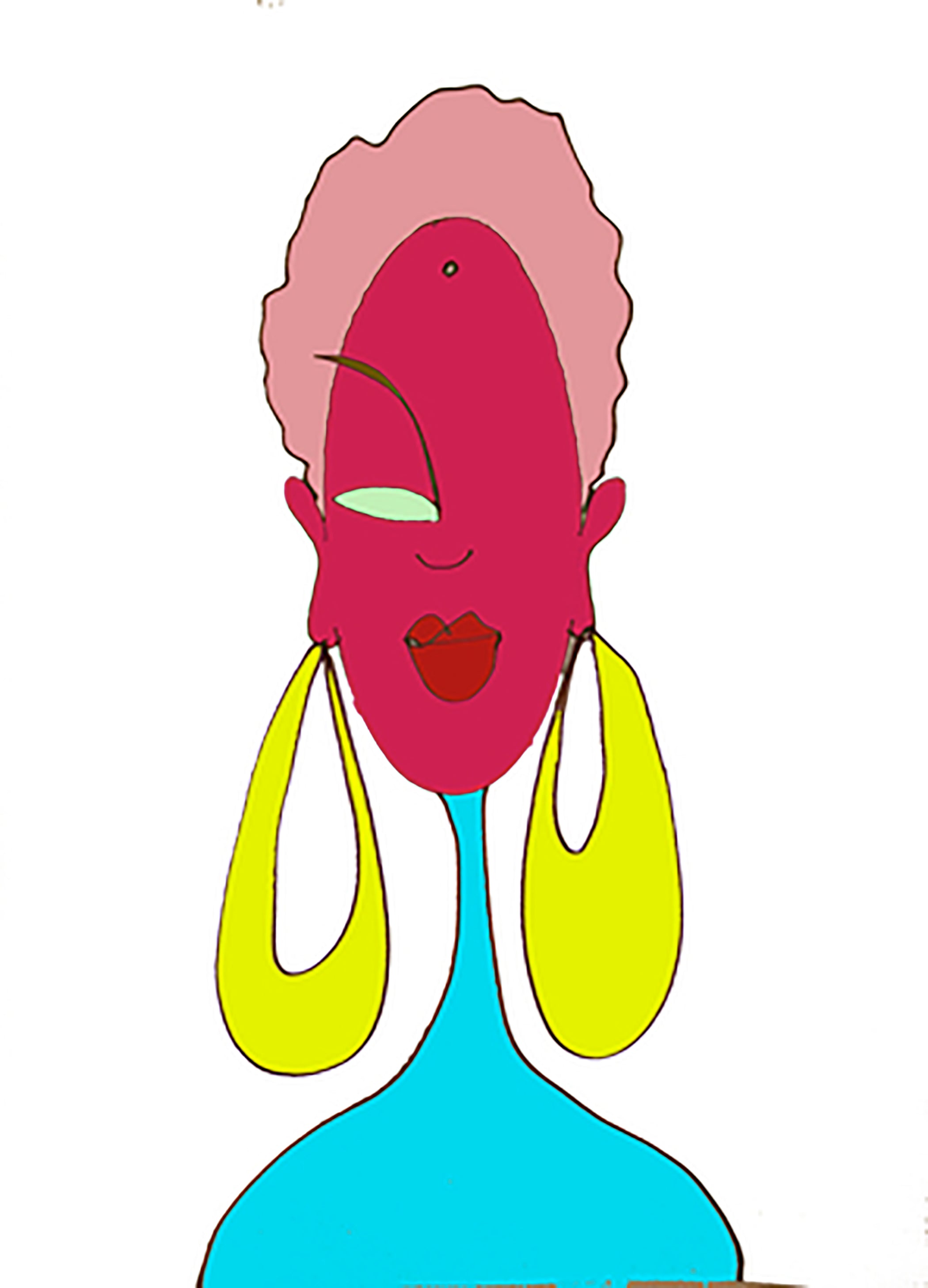 RBN PINK AUNTIE 11X14 PRINT