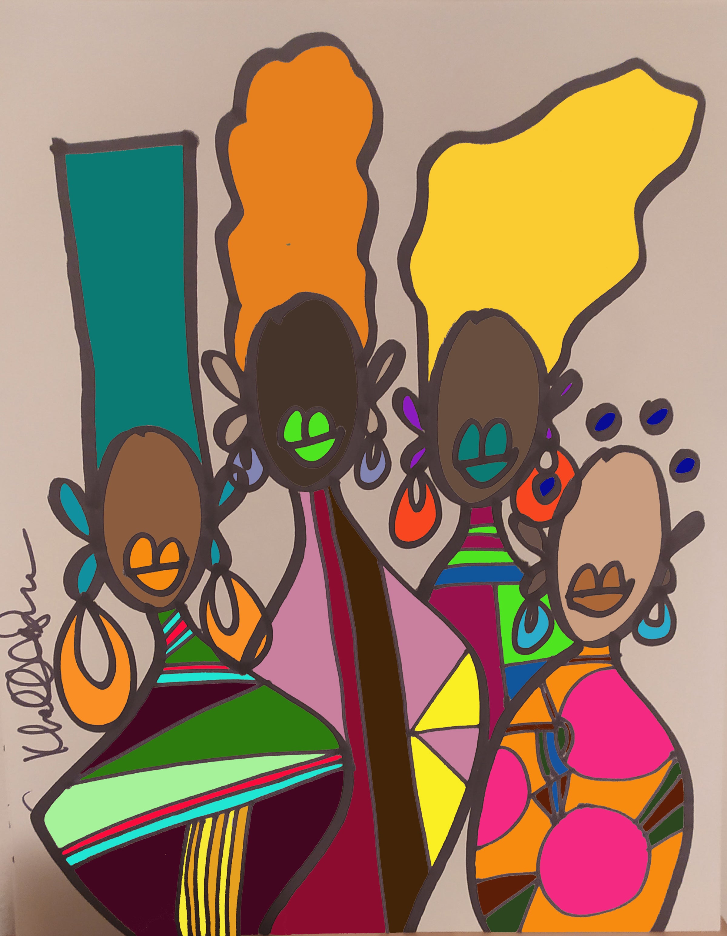 RBN COLORFUL EXISTENCE 11X14 PRINT