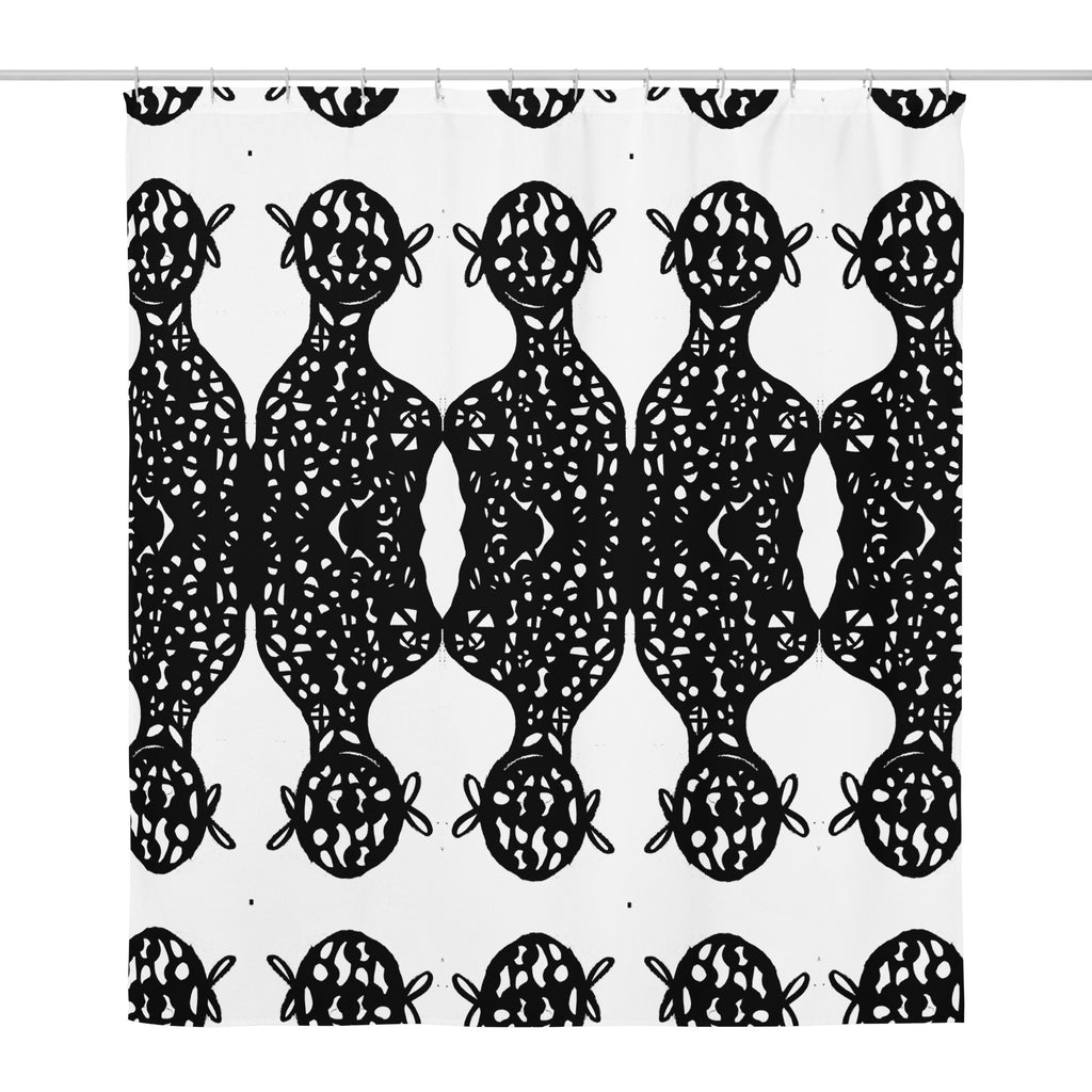 RBN "RRorschach#5" Shower Curtain