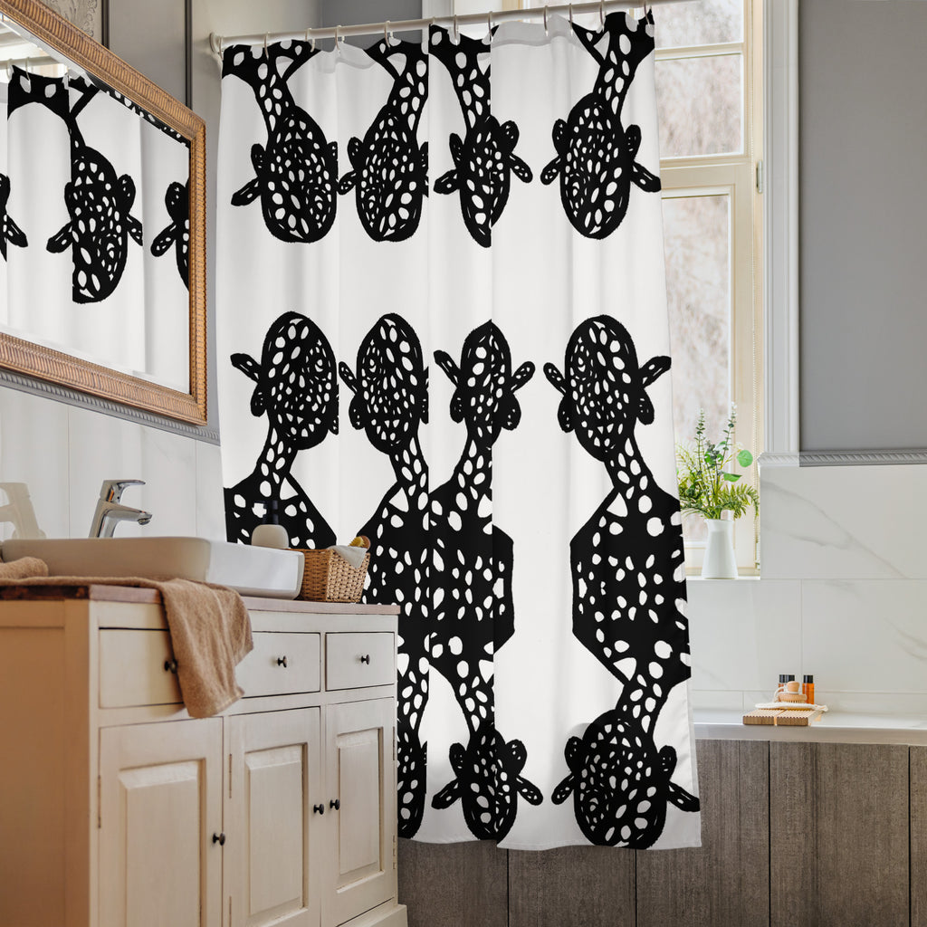 RBN "Rorschach#3" Shower Curtain