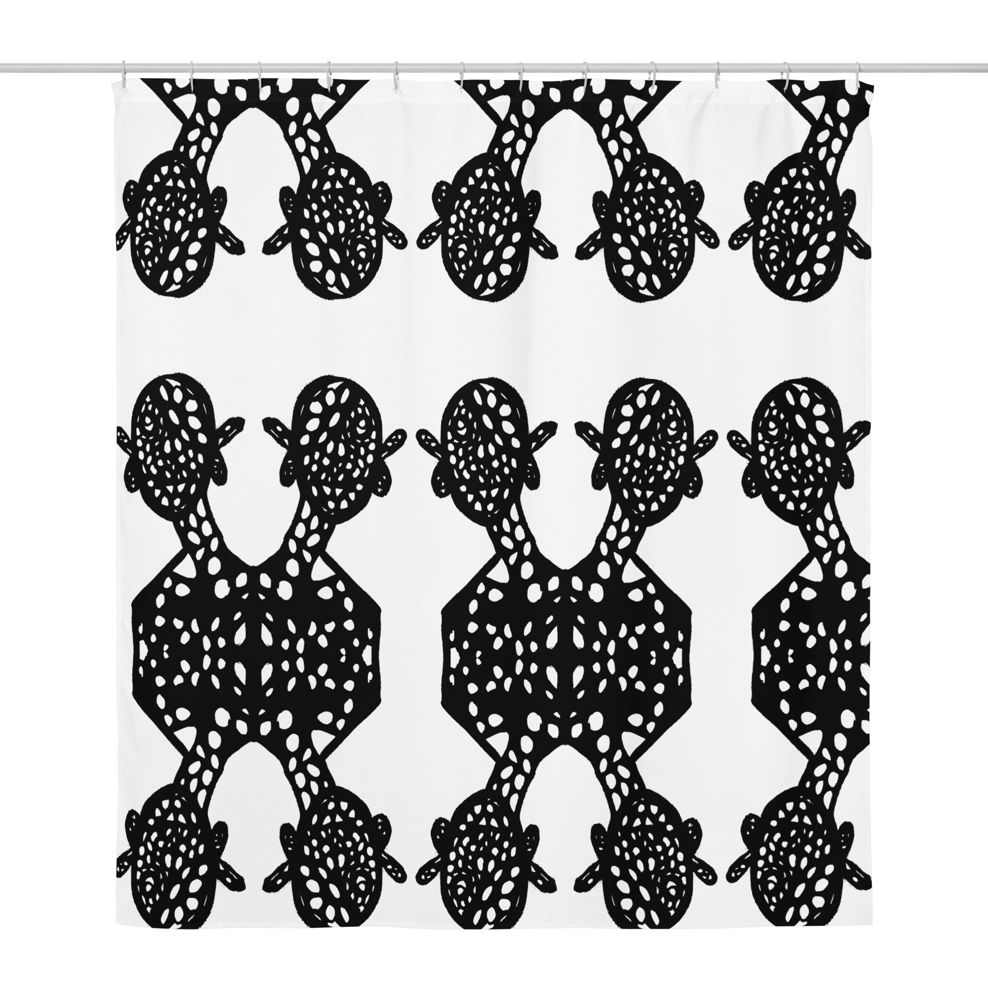 RBN "Rorschach#3" Shower Curtain