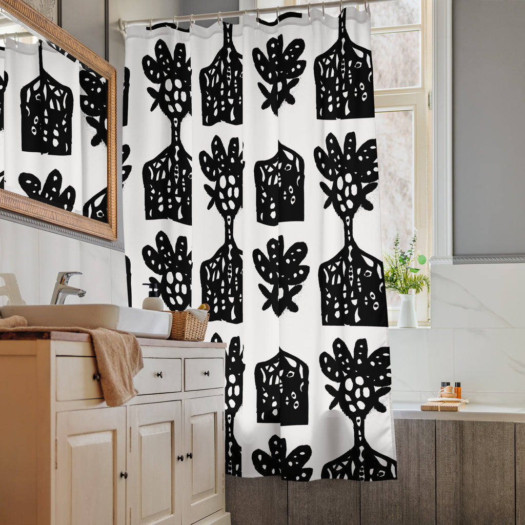 RBN "Rorschach" Shower Curtain