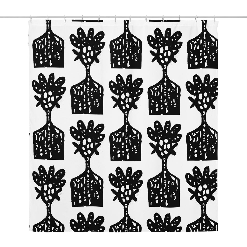 RBN "Rorschach" Shower Curtain