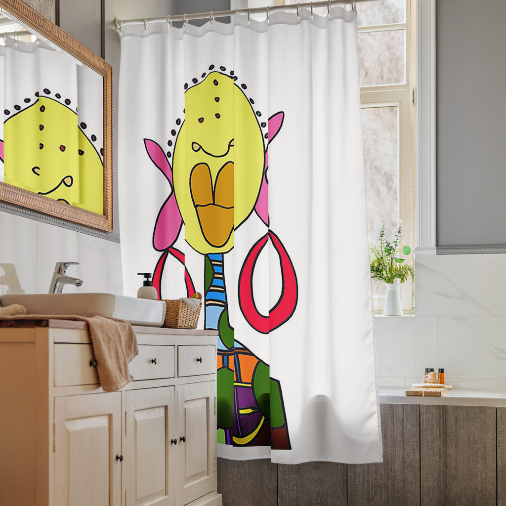 RBN "Smiles" Shower Curtain